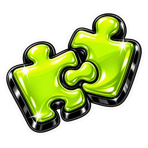 Interlocking puzzle pieces
